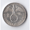 1938 - 2 Marchi argento  Paul von Hindenburg  Zecca B VIENNA AUTRIA Spl+